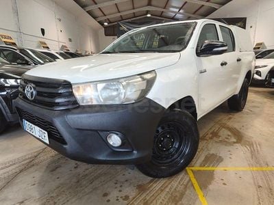 Usado Toyota HiLux 150 CV (110 kW) 2017 Blanco Recogida