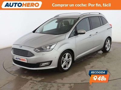 Gris Usado 2017 Ford C-MAX Titanium Monovolumen | 12.570 € (Precio justo)