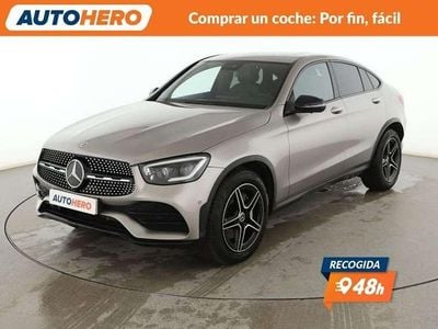 Gris Usado 2021 Mercedes GLC300e AMG line SUV | 40.475 € (Precio justo)
