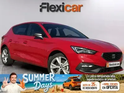 Usado Seat Leon FR 204 CV (150 kW) 2023 Rojo