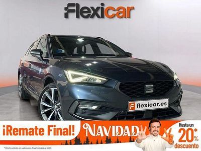Azul Usado 2020 Seat Leon FR Berlina | 17.690 € (Precio justo)