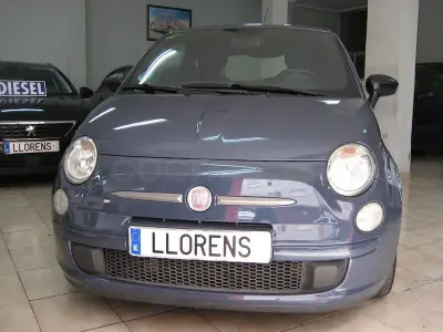 Usado Fiat 500 85 CV (62 kW) 2011 Azul Berlina