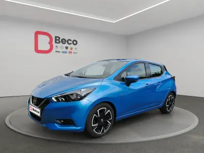 Usado Nissan Micra Acenta 92 CV (67 kW) 2022 Azul Utilitario