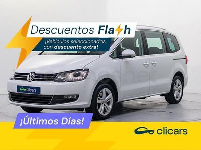 Usado VW Sharan Advance 184 CV (135 kW) 2017 Blanco Monovolumen