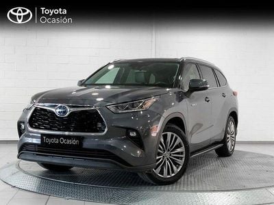 Gris / plata Usado 2021 Toyota Highlander Advance SUV | 46.800 € (Precio justo)