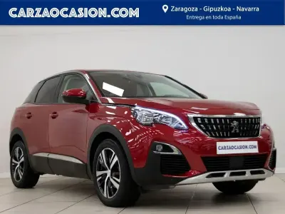 Käytetty Peugeot 3008 Allure 130 HP (95 kW) 2020 Punainen Katumaasturi