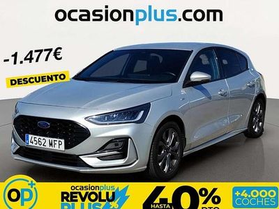 Usado Ford Focus ST-Line X 125 CV (91 kW) 2023 Plateado Utilitario