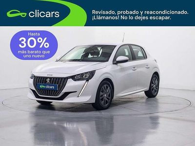 Usado Peugeot 208 Active 102 CV (75 kW) 2021 Blanco Utilitario