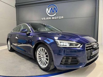 Usado Audi A5 163 CV (119 kW) 2019 Azul Coupe