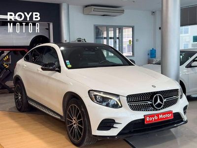 Usado Mercedes GLC220 AMG line 170 CV (125 kW) 2017 Blanco SUV