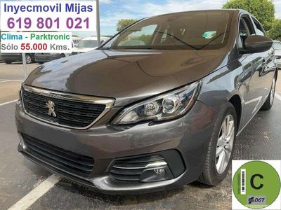 Usado Peugeot 308 Access 99 CV (72 kW) 2017 Gris Utilitario