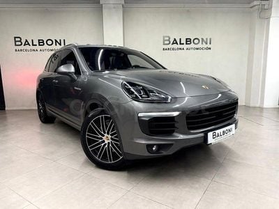 Usado Porsche Cayenne S 420 CV (308 kW) 2016 Gris / plata SUV