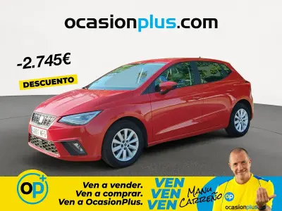 Usado Seat Ibiza Style 80 CV (58 kW) 2023 Rojo Utilitario