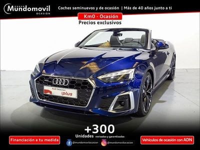 Usado Audi A5 Cabriolet S-Line 286 CV (210 kW) 2020 Azul Descapotable