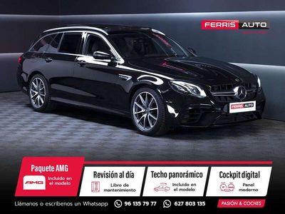 Usado Mercedes E63 AMG AMG 571 CV (419 kW) 2020 Negro Familiar