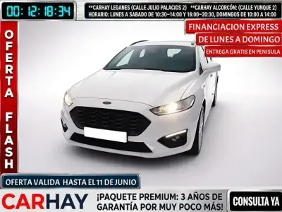Usado Ford Mondeo ST-Line 188 CV (138 kW) 2020 Blanco Familiar