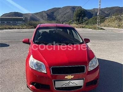 Usado Chevrolet Aveo LS 101 CV (74 kW) 2010 Rojo Berlina