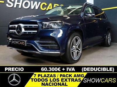 Usado Mercedes GLS350 286 CV (210 kW) 2021 Azul SUV