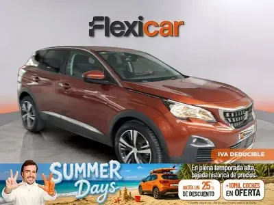 Usado Peugeot 3008 Allure 130 CV (95 kW) 2020 Naranja SUV