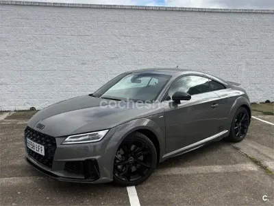 Usado Audi TT S-Line 245 CV (180 kW) 2021 Gris / plata Coupe