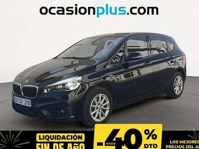 Negro Usado 2017 BMW 218 Active Tourer Monovolumen | 14.990 € (Precio justo)