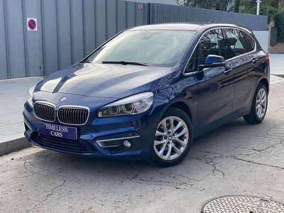 Azul Usado 2016 BMW 218 Active Tourer Luxury Line Monovolumen | 14.990 € (Precio justo)