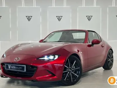 Usado Mazda MX5 Exclusive-Line 184 CV (135 kW) 2025 Rojo Descapotable