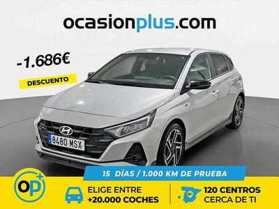 Usado Hyundai i20 N Line 79 CV (58 kW) 2024 Gris Utilitario