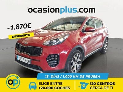 Usado Kia Sportage GT-Line 136 CV (100 kW) 2017 Rojo SUV