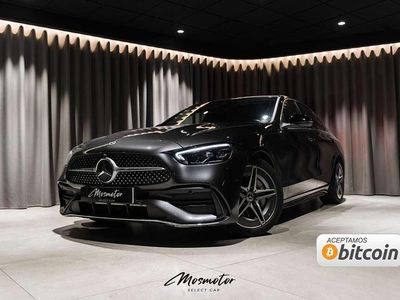Usado Mercedes C200 163 CV (119 kW) 2022 Gris Berlina