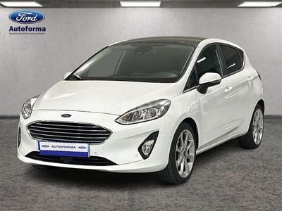 Usado Ford Fiesta Titanium 86 CV (63 kW) 2017 Blanco Utilitario