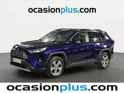Azul Usado 2019 Toyota RAV4 Hybrid Luxury SUV | 29.000 € (Un poco caro)