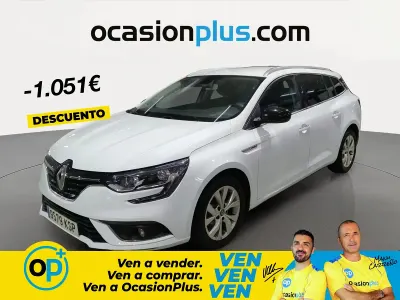 Usado Renault Mégane GrandTour LIMITED 115 CV (84 kW) 2018 Blanco Familiar