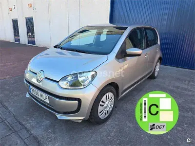 Usado VW up! 75 CV (55 kW) 2016 Gris / plata Utilitario