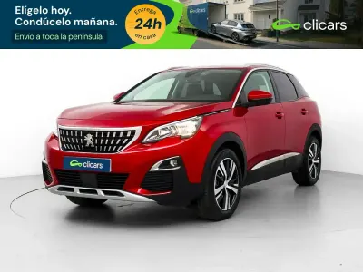 Brugt Peugeot 3008 Allure 130 HK (95 kW) 2019 Rød SUV