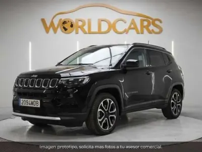 Usado Jeep Compass Limited 131 CV (96 kW) 2022 Negro SUV