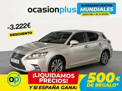Usado Lexus CT200h Business Edition 136 CV (100 kW) 2021 Gris