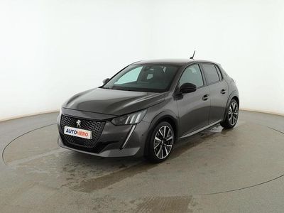 Usado Peugeot 208 GT-line 102 CV (75 kW) 2020 Gris Utilitario