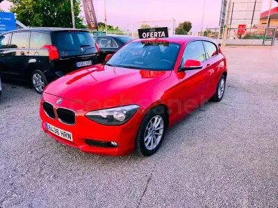 Usado BMW 116 Efficient Dynamics 116 CV (85 kW) 2012 Rojo Utilitario