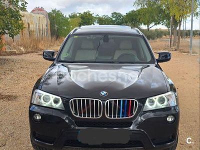 Usado BMW X3 218 CV (160 kW) 2012 Negro SUV