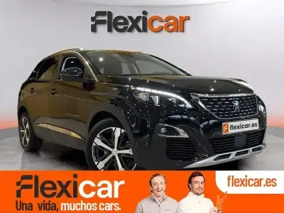Usado Peugeot 3008 Active 130 CV (95 kW) 2019 Negro SUV