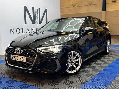 Brugt Audi A3 S-Line 116 HK (85 kW) 2022 Sort Sedan