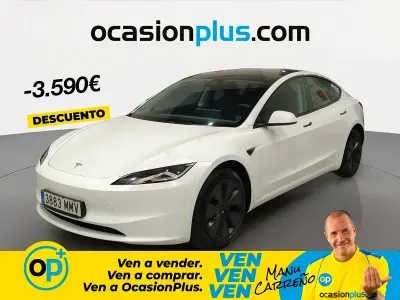 Usado Tesla Model 3 RWD 208 kW (283 CV) 2024 Blanco Berlina