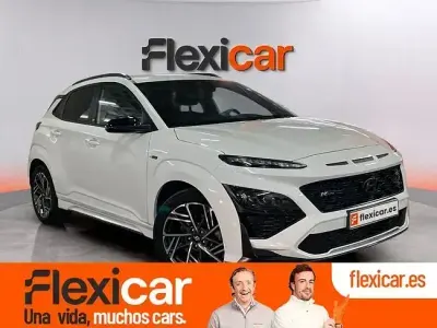 Usado Hyundai Kona N Line 120 CV (88 kW) 2023 Blanco SUV