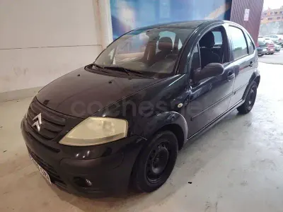 Usado Citroën C3 Exclusive 70 CV (51 kW) 2009 Negro Berlina