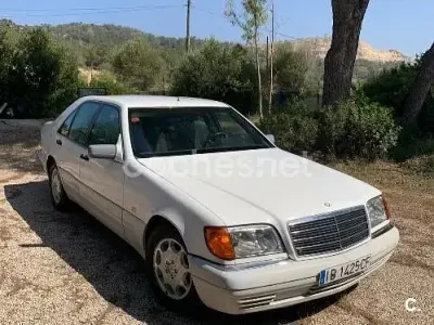 Usado Mercedes S350 150 CV (110 kW) 1996 Blanco Berlina