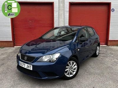 Usado Seat Ibiza Style 90 CV (66 kW) 2015 Azul Berlina