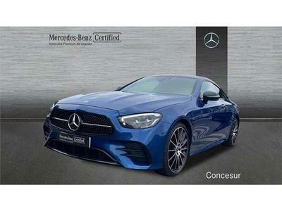 Occasion Mercedes E450 367 PK (269 kW) 2023 Blauw Coupé
