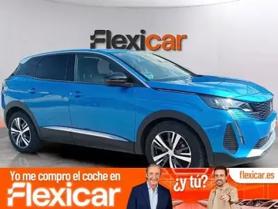 Usado Peugeot 3008 Active 130 CV (95 kW) 2021 Azul SUV