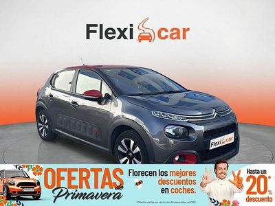 Usado Citroën C3 Feel 83 CV (61 kW) 2020 Azul Utilitario